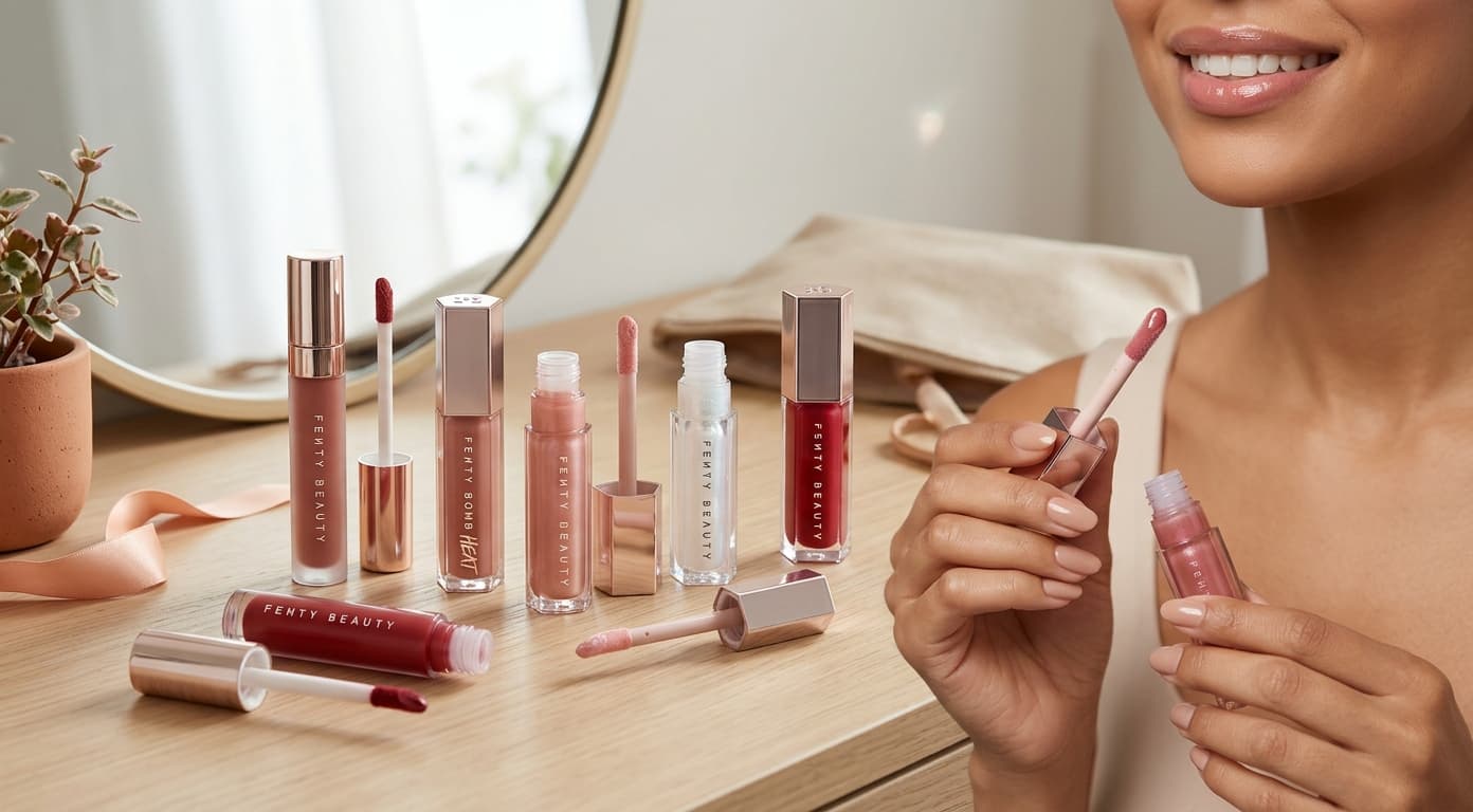 How to Find the Perfect Glossy Lip Look